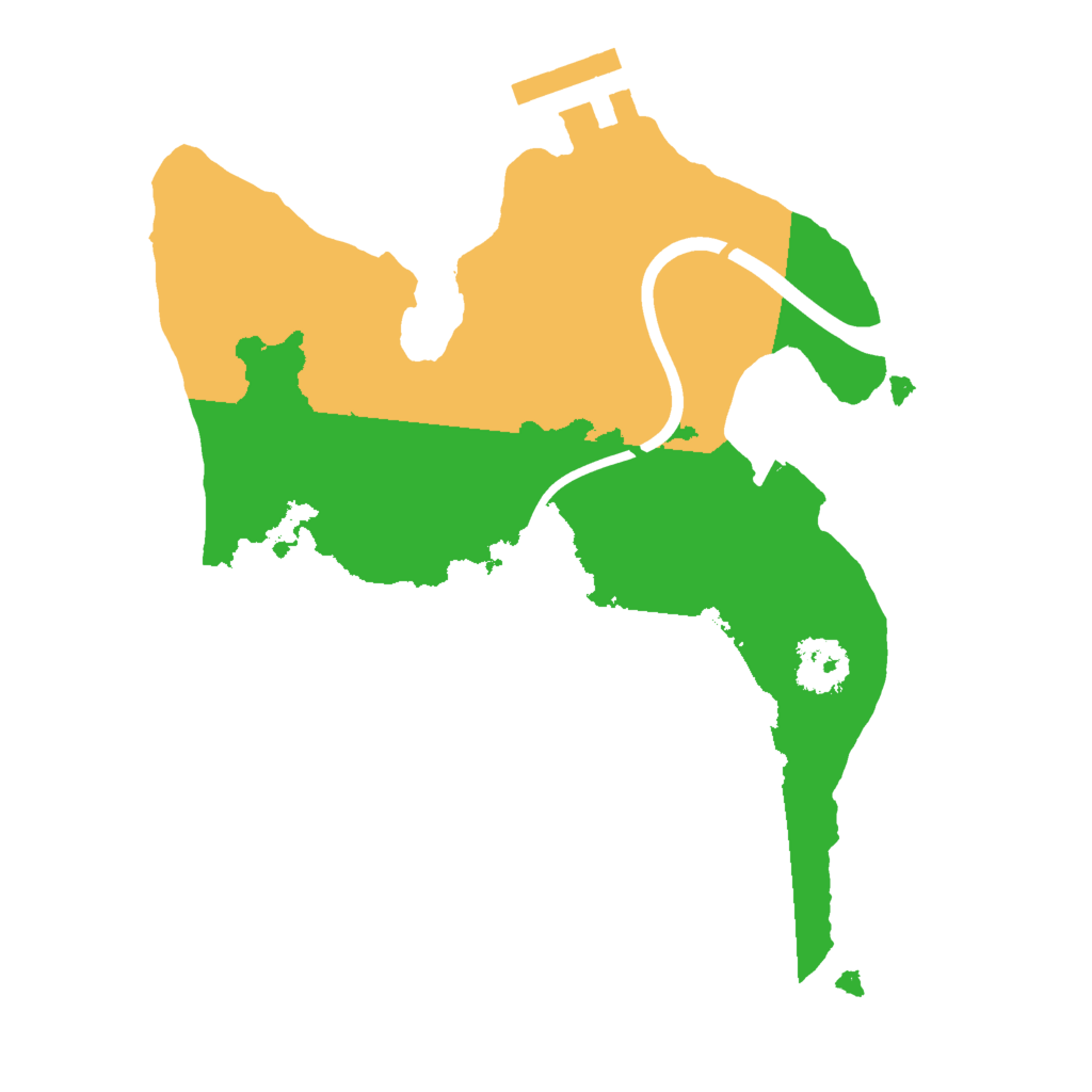 Biome Rust Map: Procedural Map, Size: 2000, Seed: 1732987180