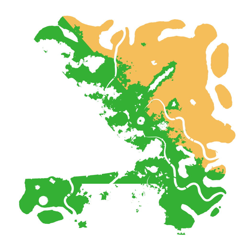 Biome Rust Map: Procedural Map, Size: 4700, Seed: 69045681