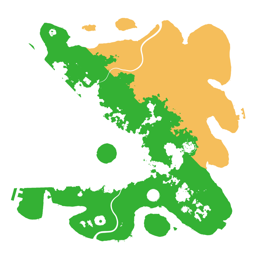 Biome Rust Map: Procedural Map, Size: 3600, Seed: 3234