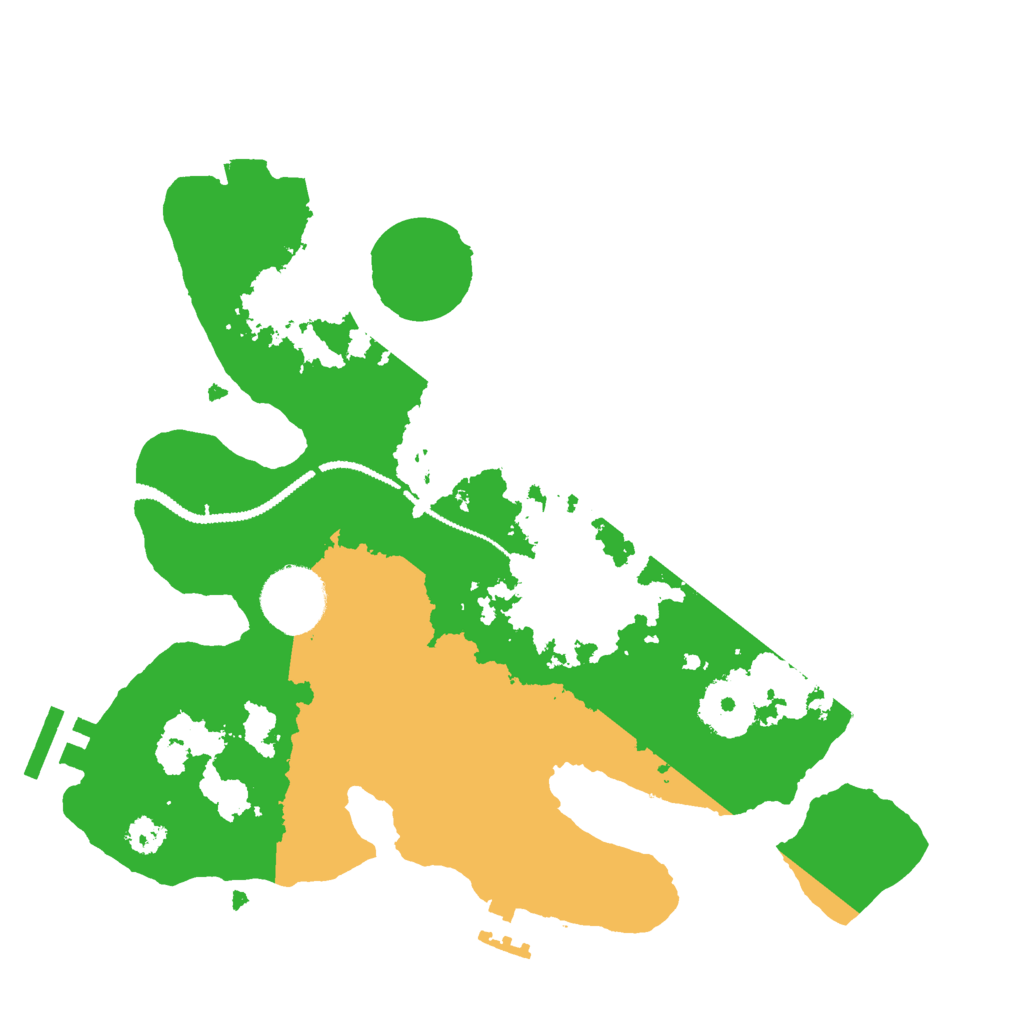 Biome Rust Map: Procedural Map, Size: 2800, Seed: 692519003