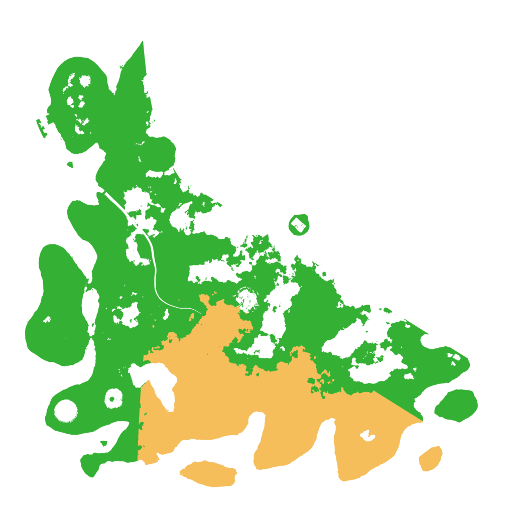 Biome Rust Map: Procedural Map, Size: 4000, Seed: 554136