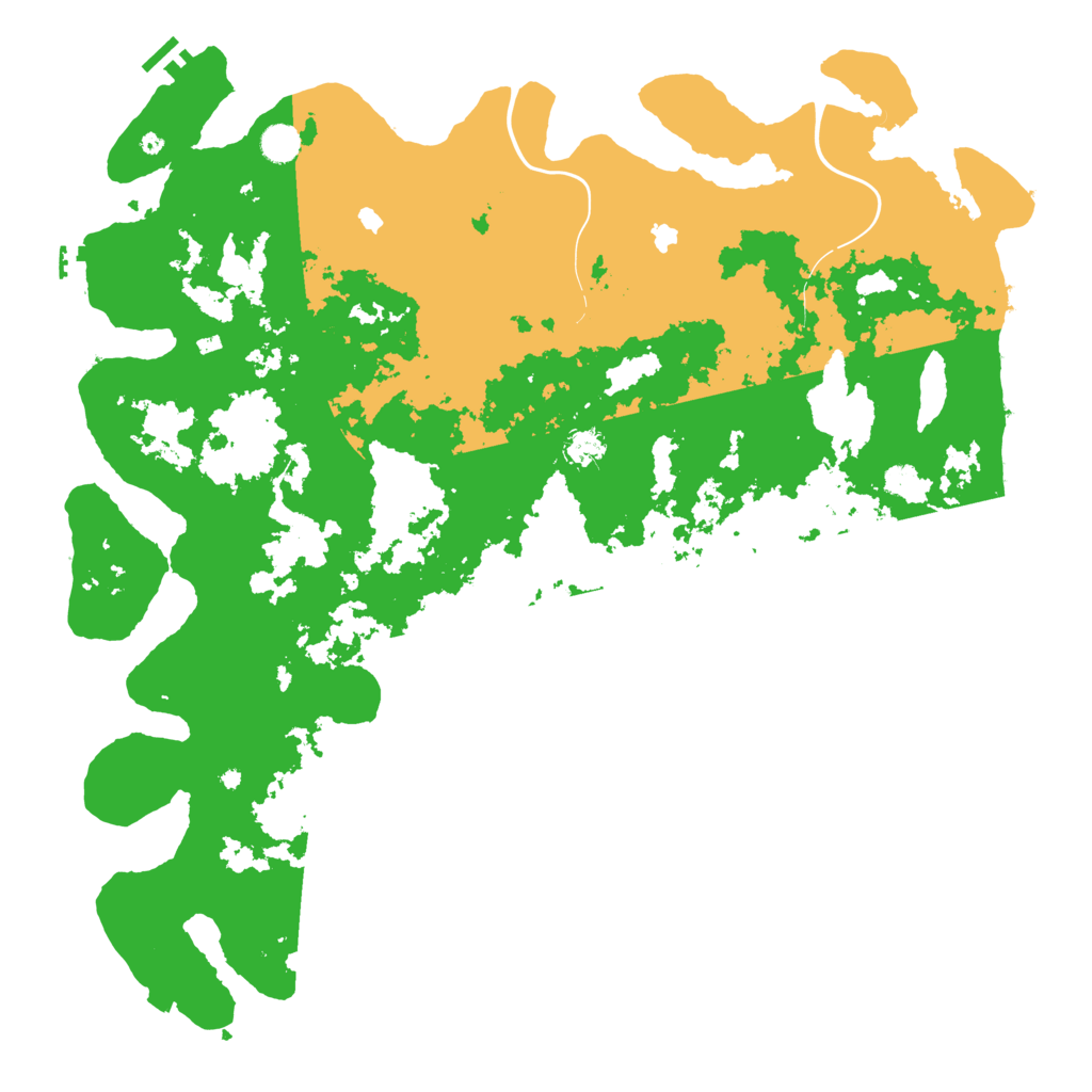 Biome Rust Map: Procedural Map, Size: 5000, Seed: 1666772534