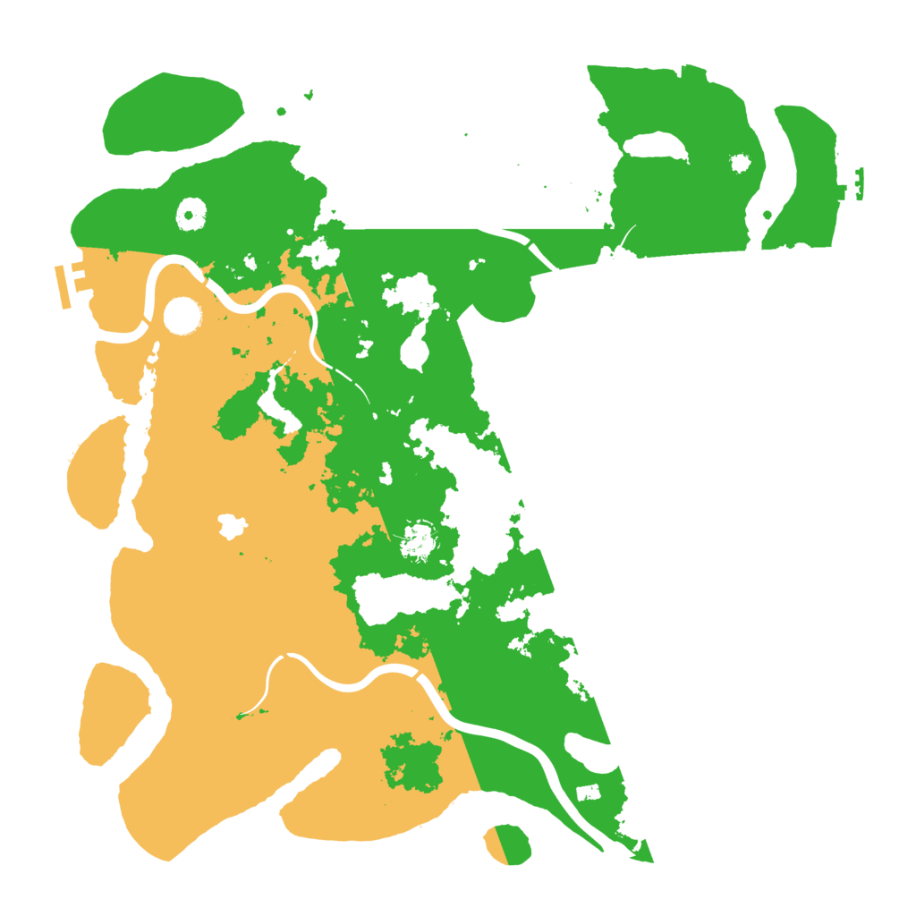 Biome Rust Map: Procedural Map, Size: 4250, Seed: 2107459814