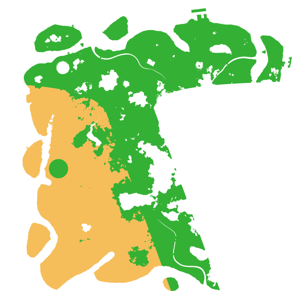 Biome Rust Map: Procedural Map, Size: 4250, Seed: 2107459814