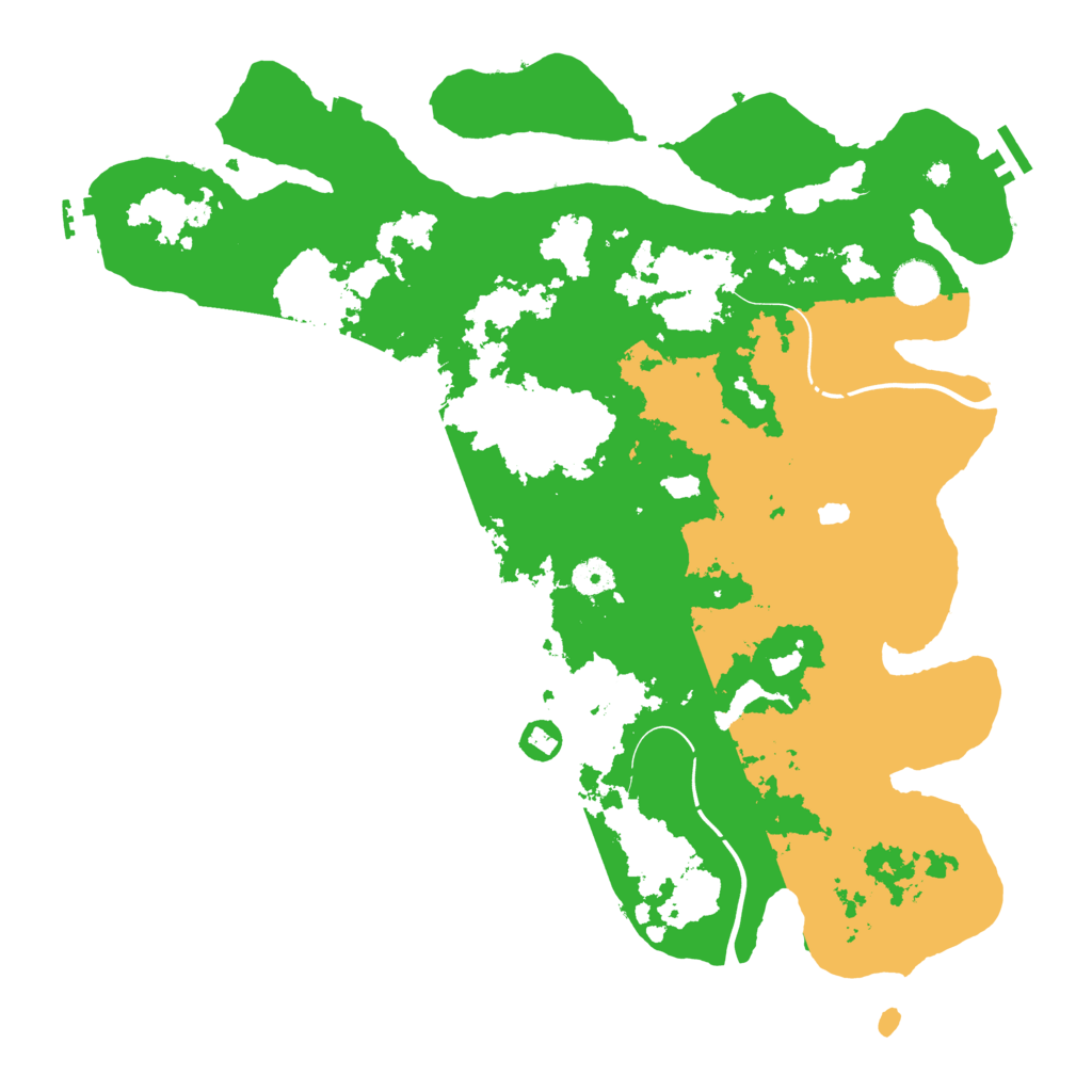 Biome Rust Map: Procedural Map, Size: 4250, Seed: 1929292