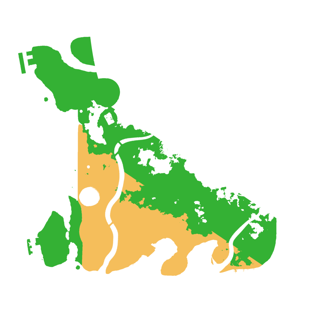 Biome Rust Map: Procedural Map, Size: 3000, Seed: 183687530