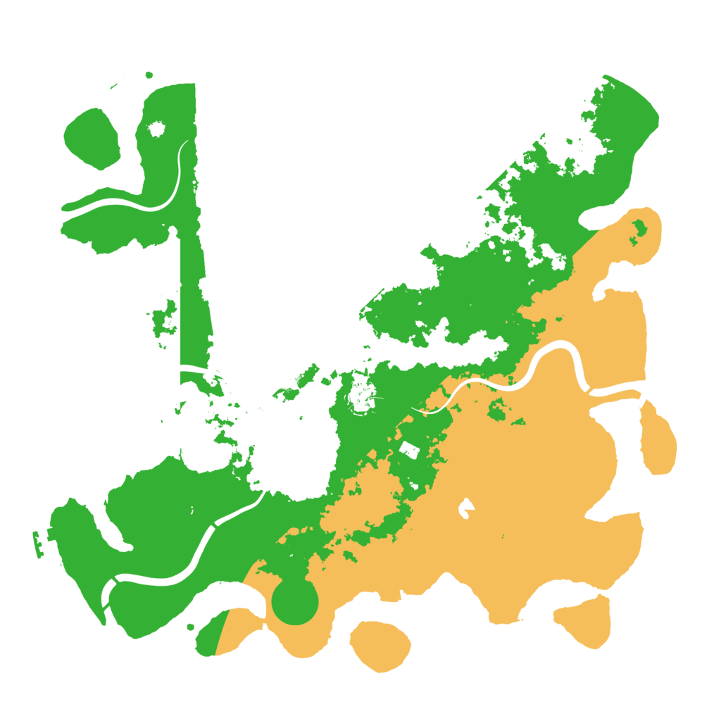 Biome Rust Map: Procedural Map, Size: 4050, Seed: 978711984