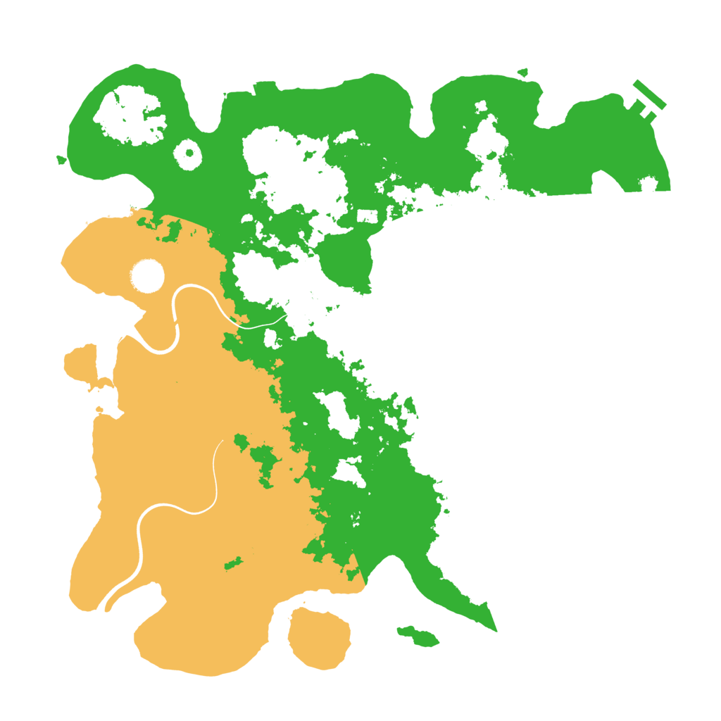 Biome Rust Map: Procedural Map, Size: 3750, Seed: 1196141797