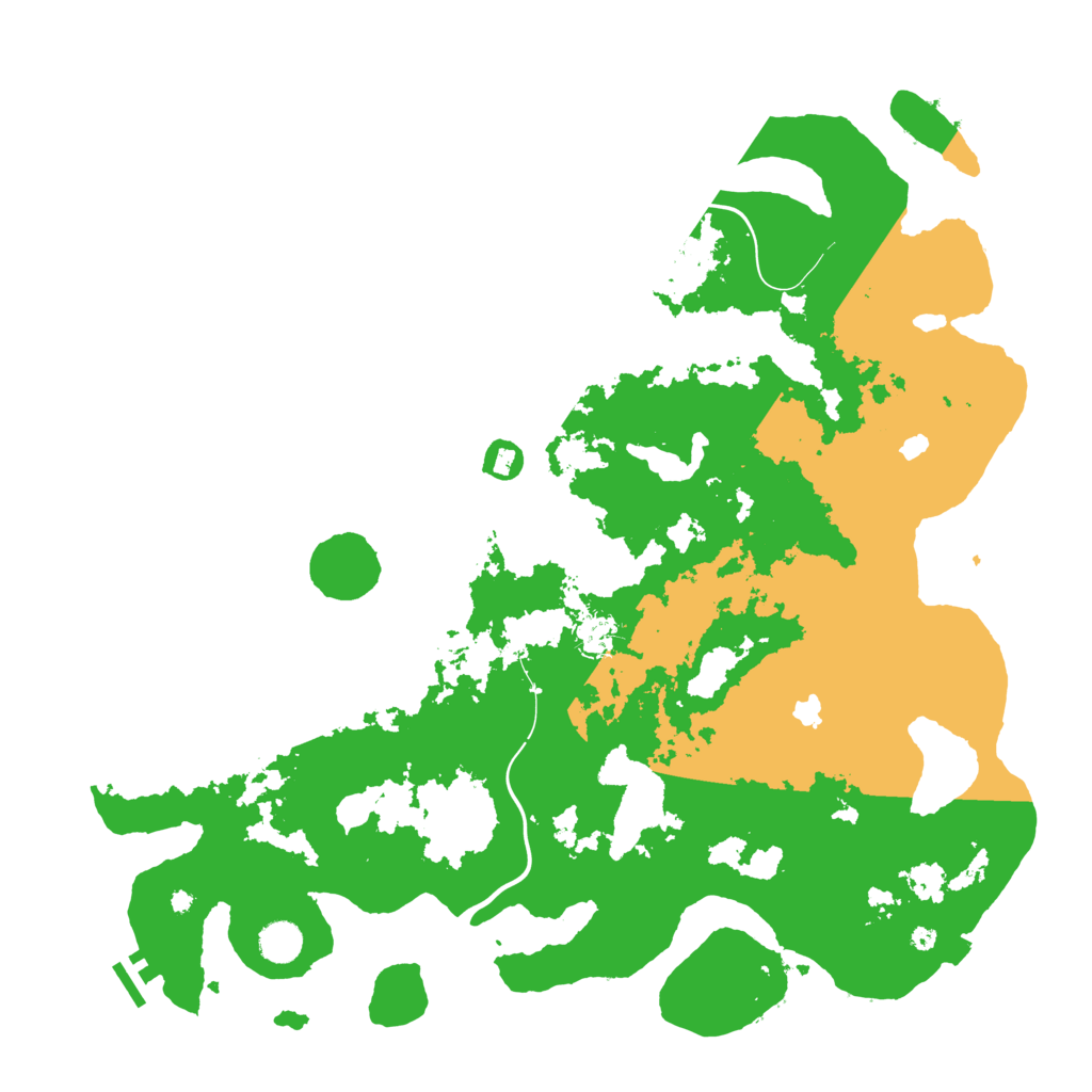 Biome Rust Map: Procedural Map, Size: 4500, Seed: 773946