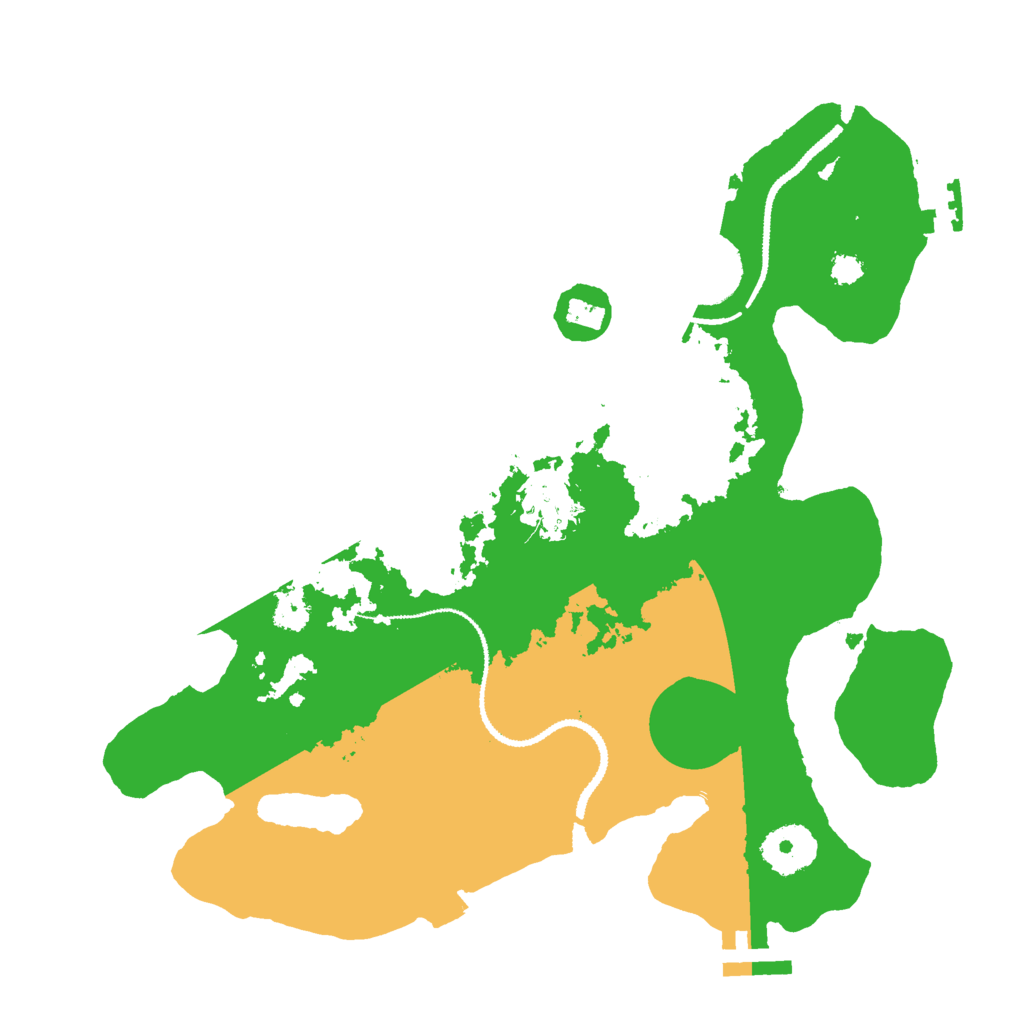 Biome Rust Map: Procedural Map, Size: 3000, Seed: 6008