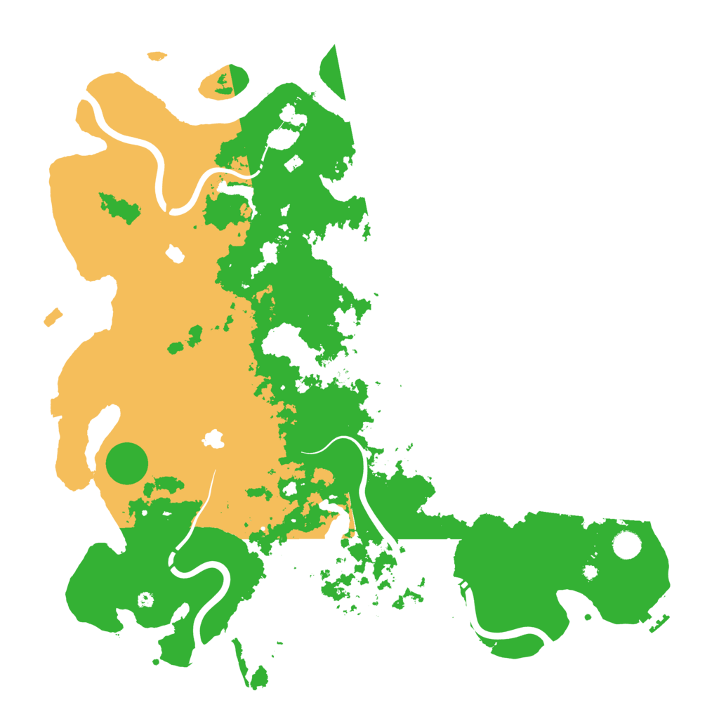 Biome Rust Map: Procedural Map, Size: 4500, Seed: 1963559530