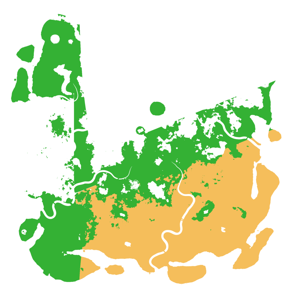 Biome Rust Map: Procedural Map, Size: 5700, Seed: 5