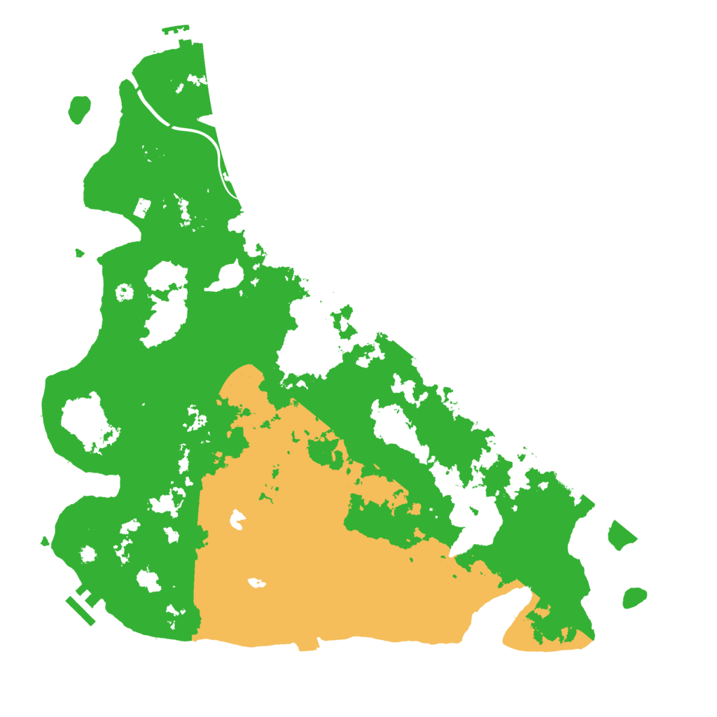 Biome Rust Map: Procedural Map, Size: 4000, Seed: 23954872