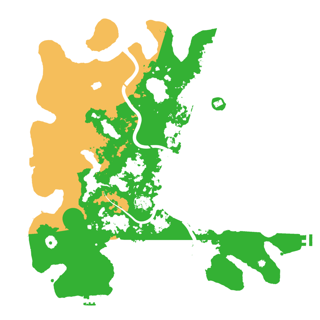 Biome Rust Map: Procedural Map, Size: 4000, Seed: 1734770330
