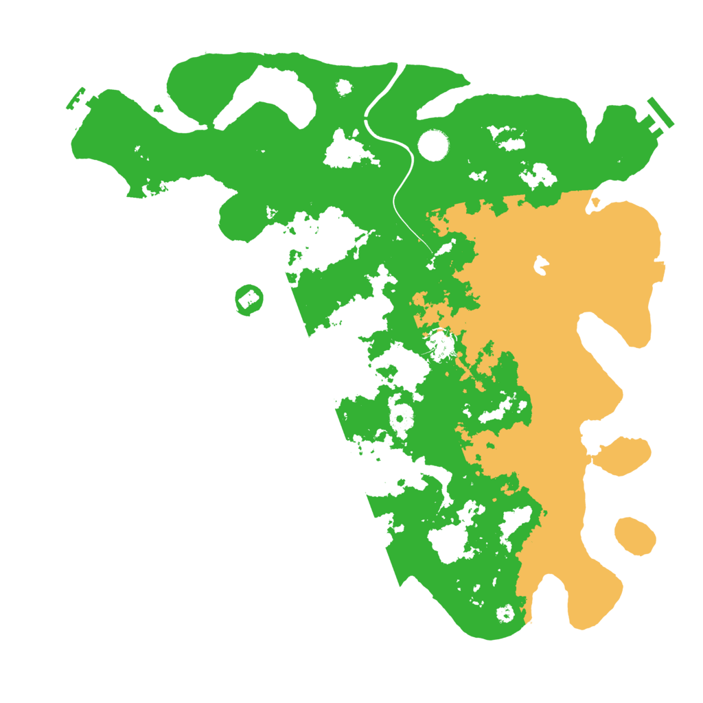 Biome Rust Map: Procedural Map, Size: 4000, Seed: 69647015