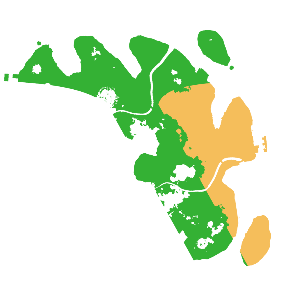 Biome Rust Map: Procedural Map, Size: 2850, Seed: 494768443