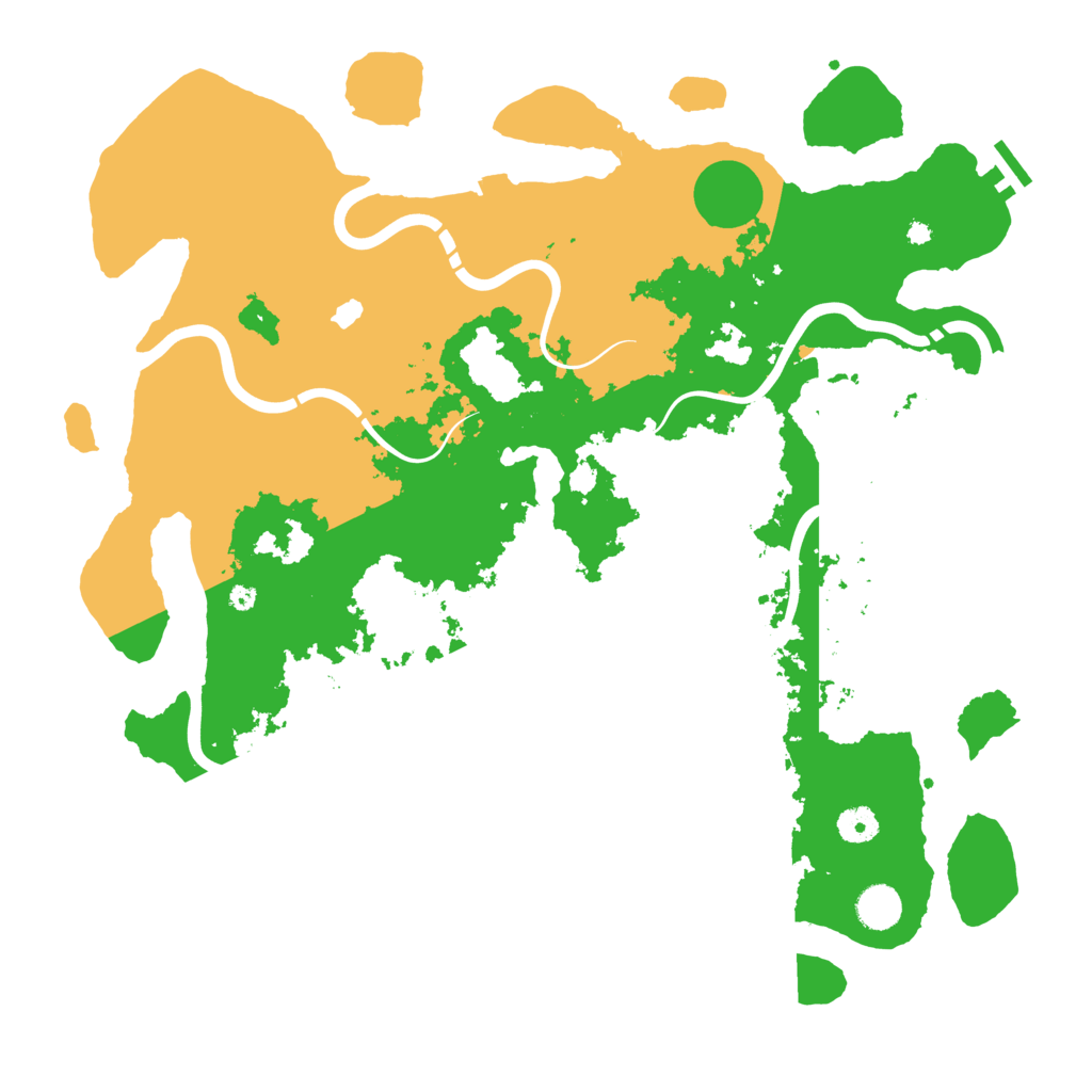 Biome Rust Map: Procedural Map, Size: 4250, Seed: 1404742534