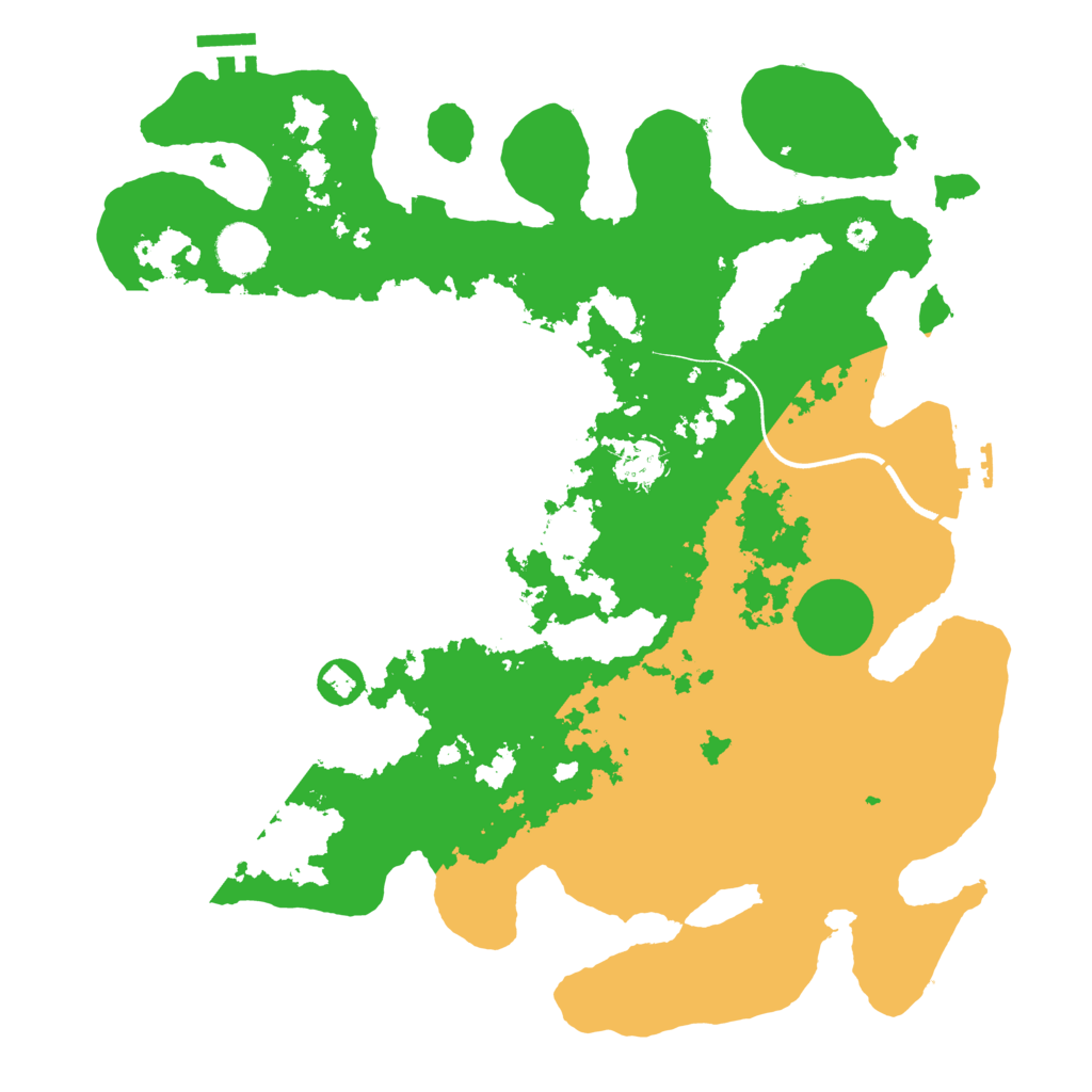Biome Rust Map: Procedural Map, Size: 3750, Seed: 1475703978