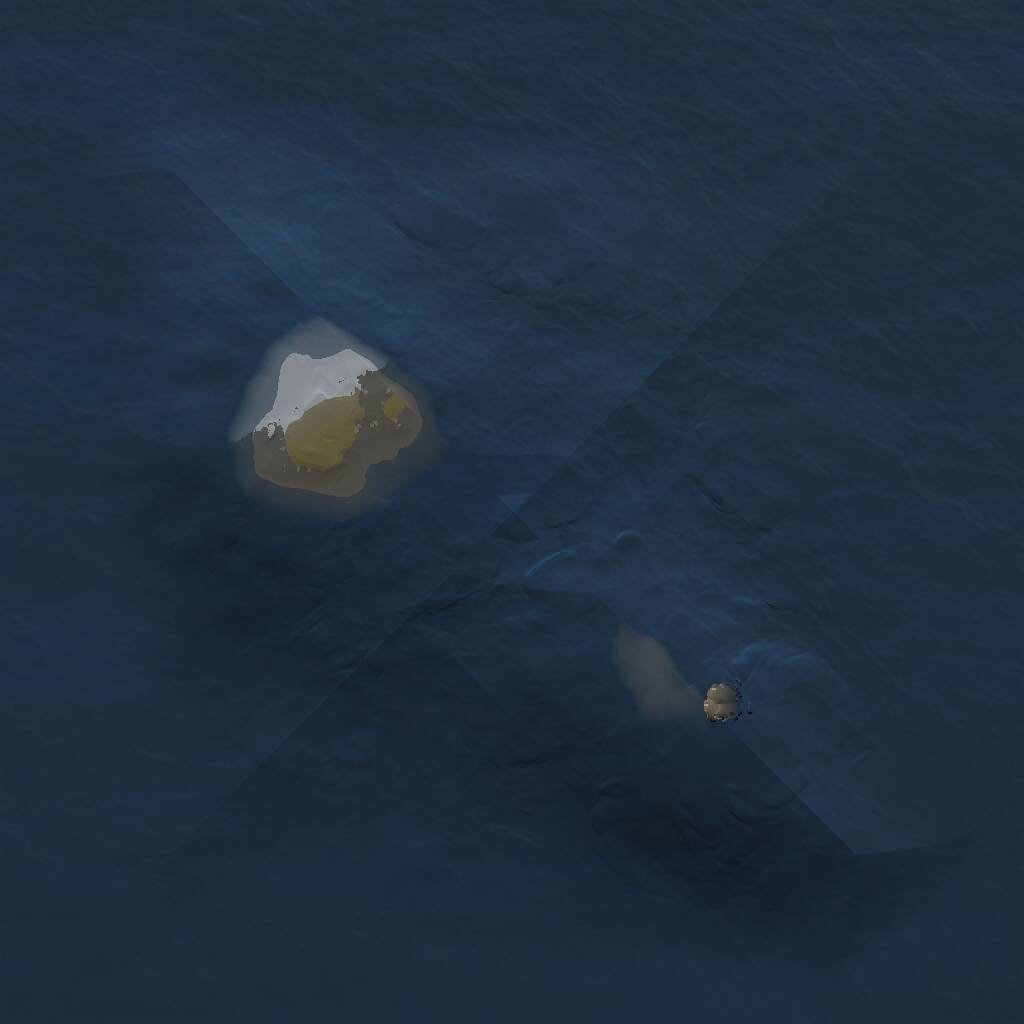 Rust Map: Procedural Map, Size: 1100, Seed: 883161512, 1 Monuments