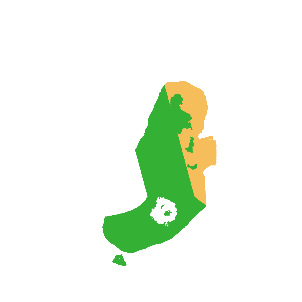 Biome Rust Map: Procedural Map, Size: 1200, Seed: 396081590