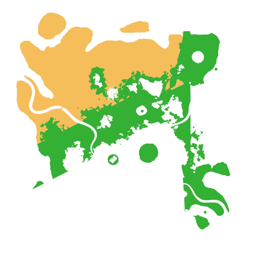 Biome Rust Map: Procedural Map, Size: 3750, Seed: 2025