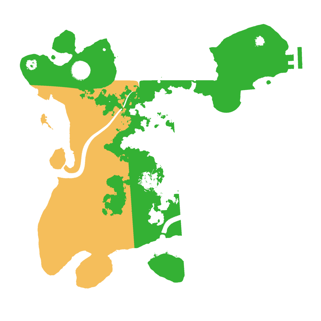 Biome Rust Map: Procedural Map, Size: 3000, Seed: 768686282