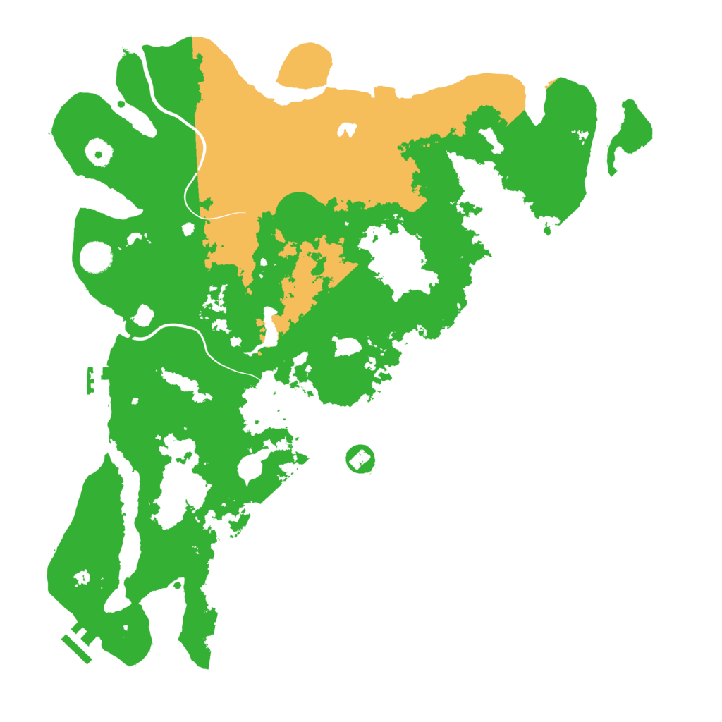 Biome Rust Map: Procedural Map, Size: 4000, Seed: 251959495