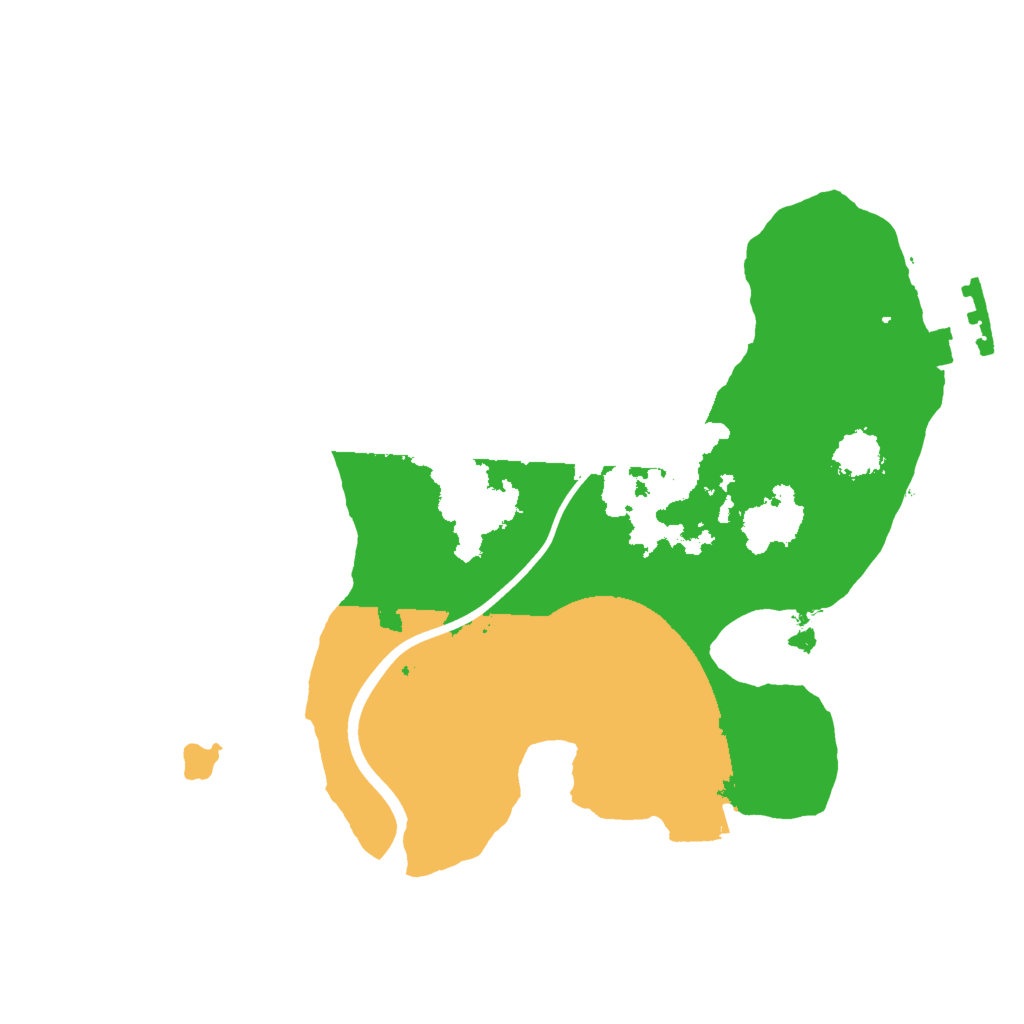 Biome Rust Map: Procedural Map, Size: 2000, Seed: 753487521