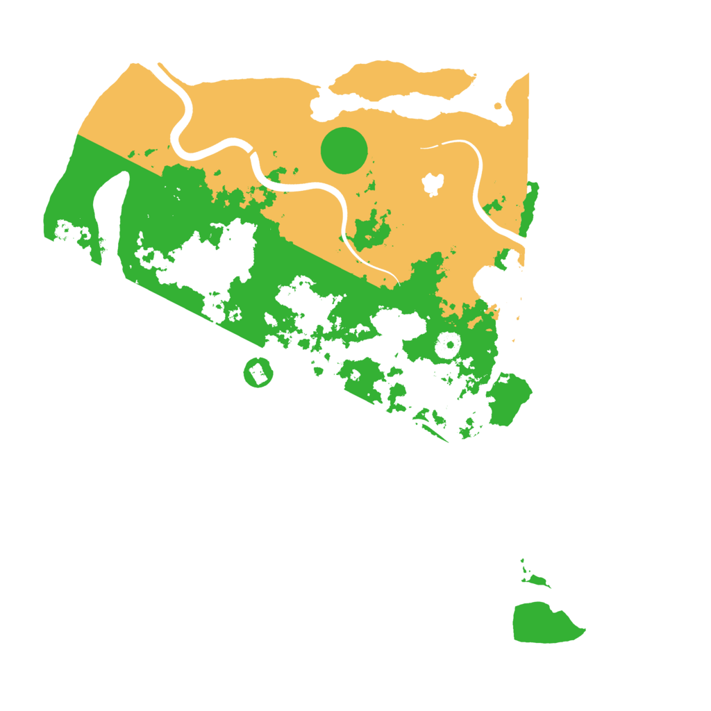 Biome Rust Map: Procedural Map, Size: 4000, Seed: 1373346165