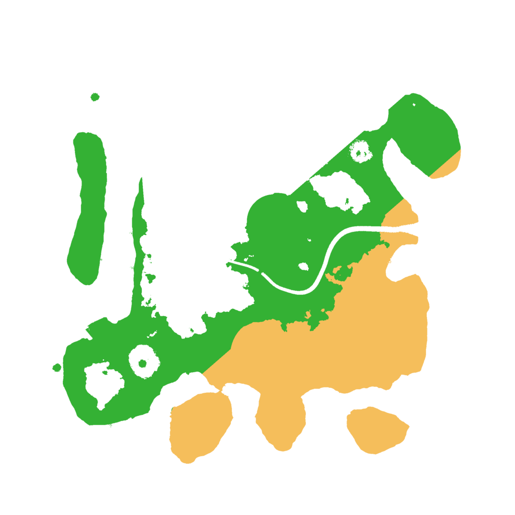 Biome Rust Map: Procedural Map, Size: 2500, Seed: 1741784144