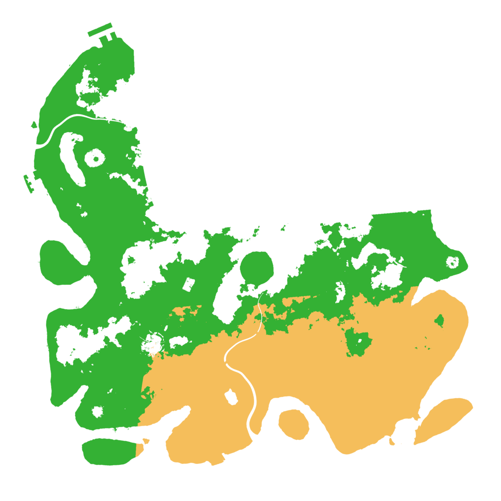 Biome Rust Map: Procedural Map, Size: 4000, Seed: 1408523090