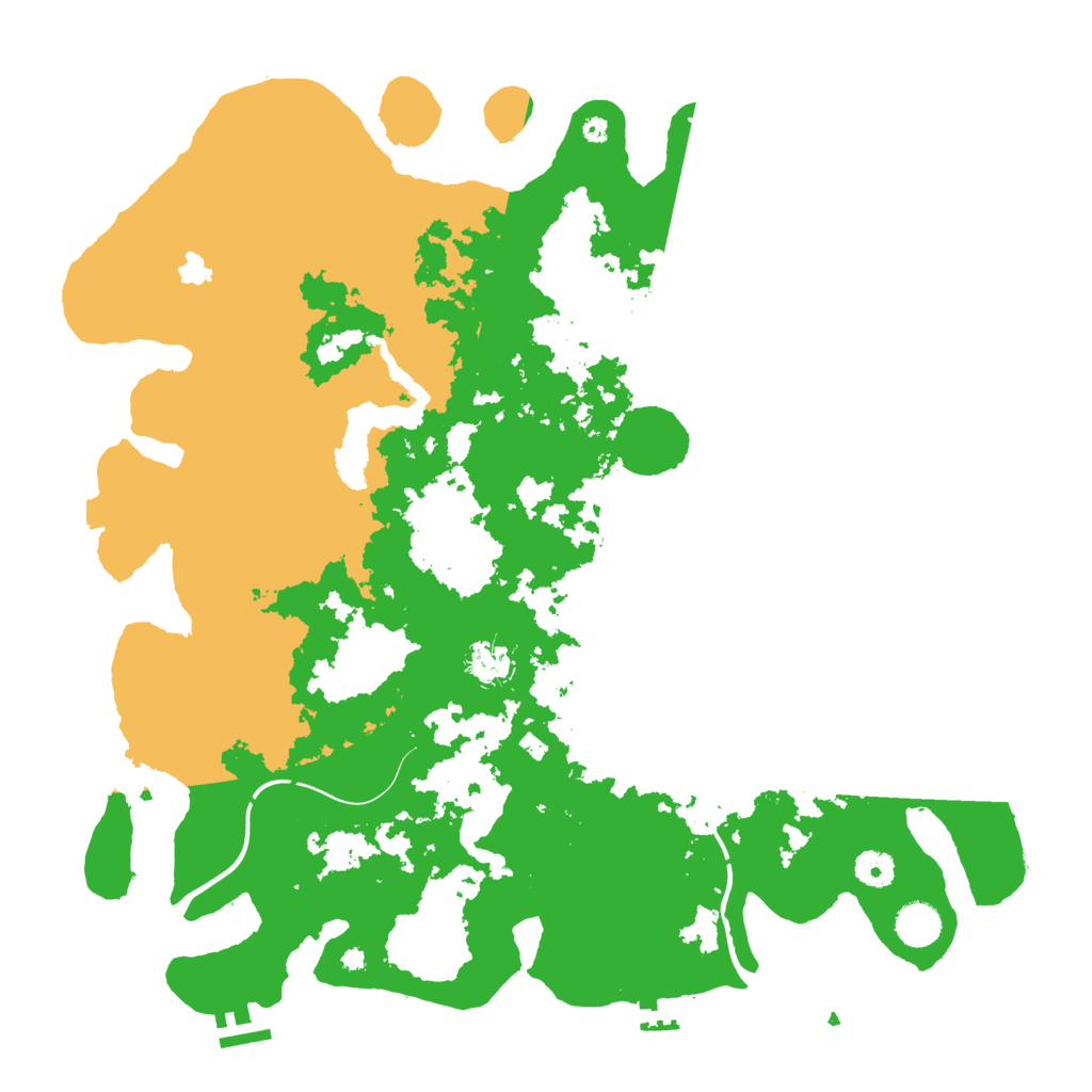 Biome Rust Map: Procedural Map, Size: 4250, Seed: 447214396