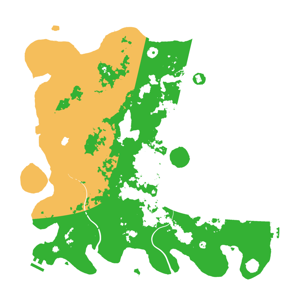 Biome Rust Map: Procedural Map, Size: 4250, Seed: 1228088284