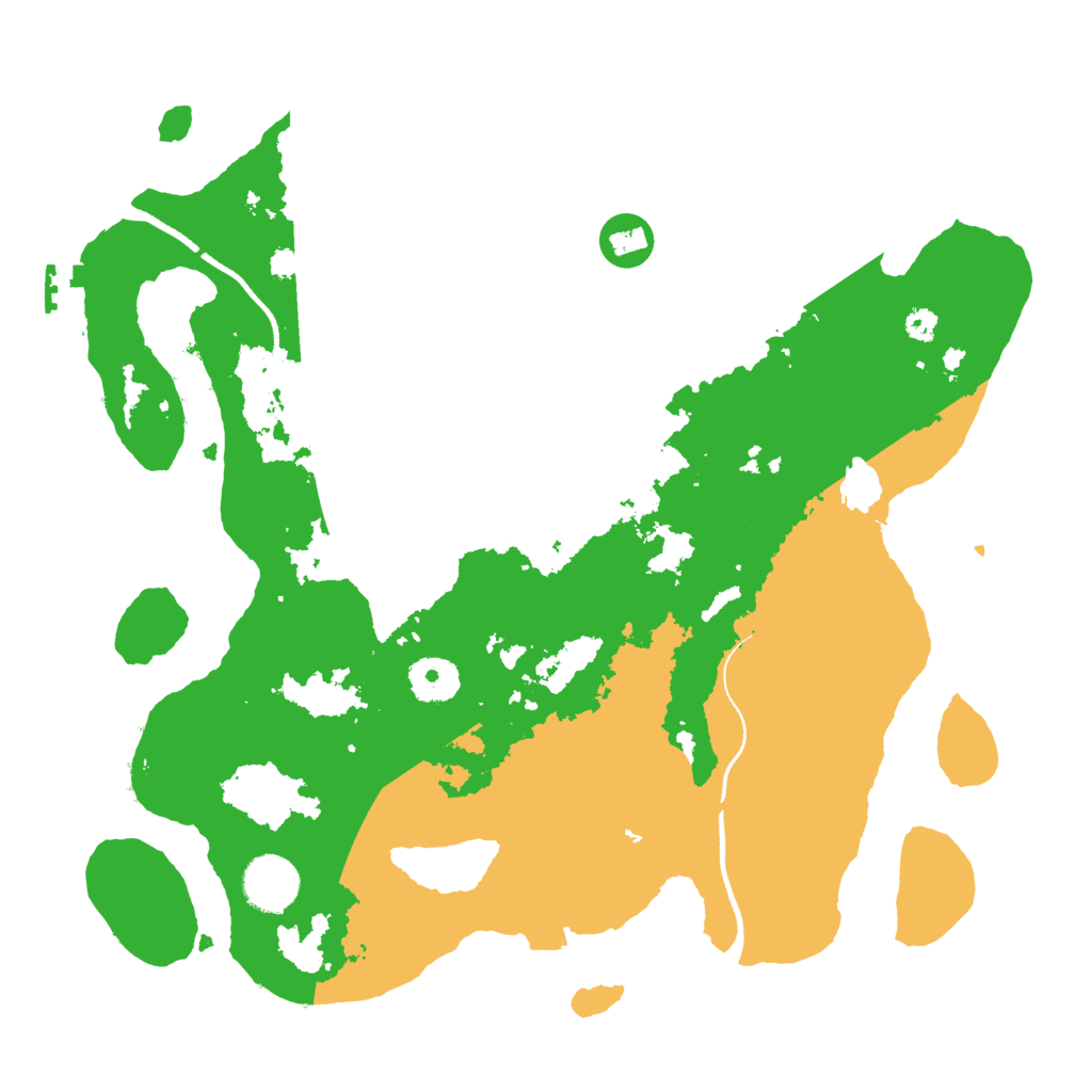 Biome Rust Map: Procedural Map, Size: 3400, Seed: 131291848