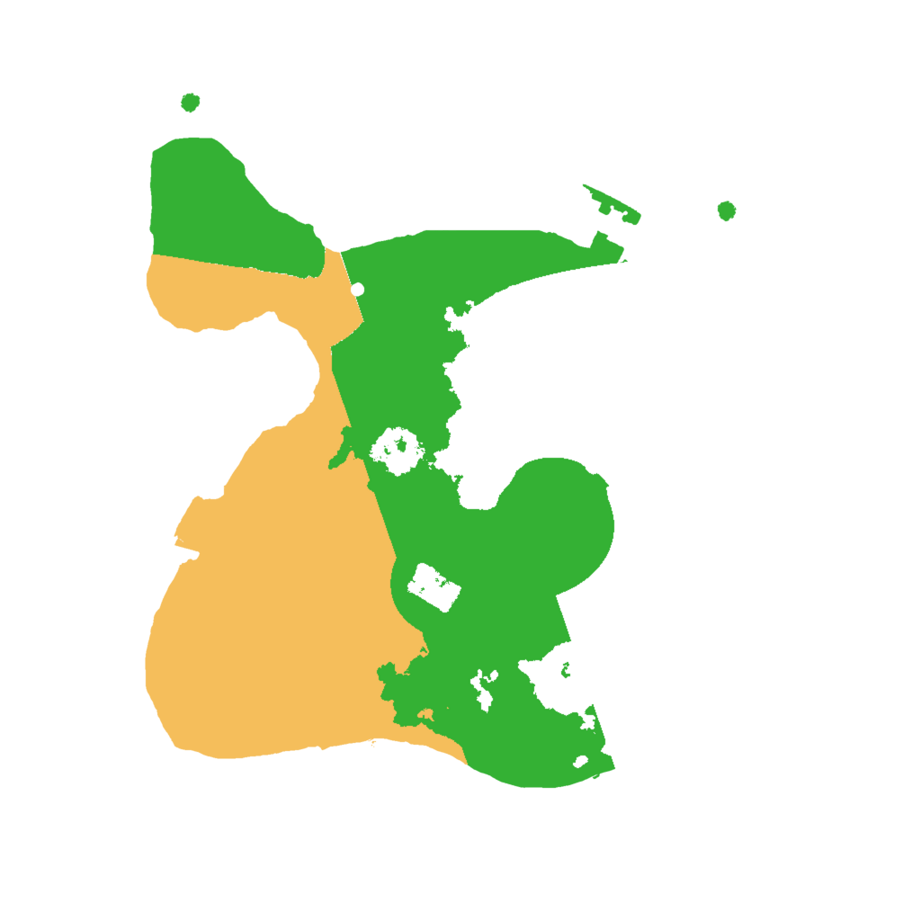 Biome Rust Map: Procedural Map, Size: 2000, Seed: 1924109298