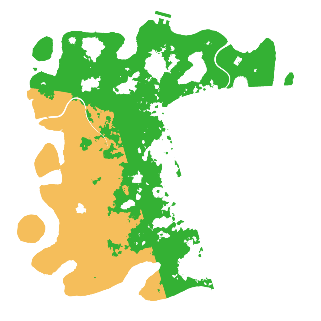 Biome Rust Map: Procedural Map, Size: 4000, Seed: 1084609049