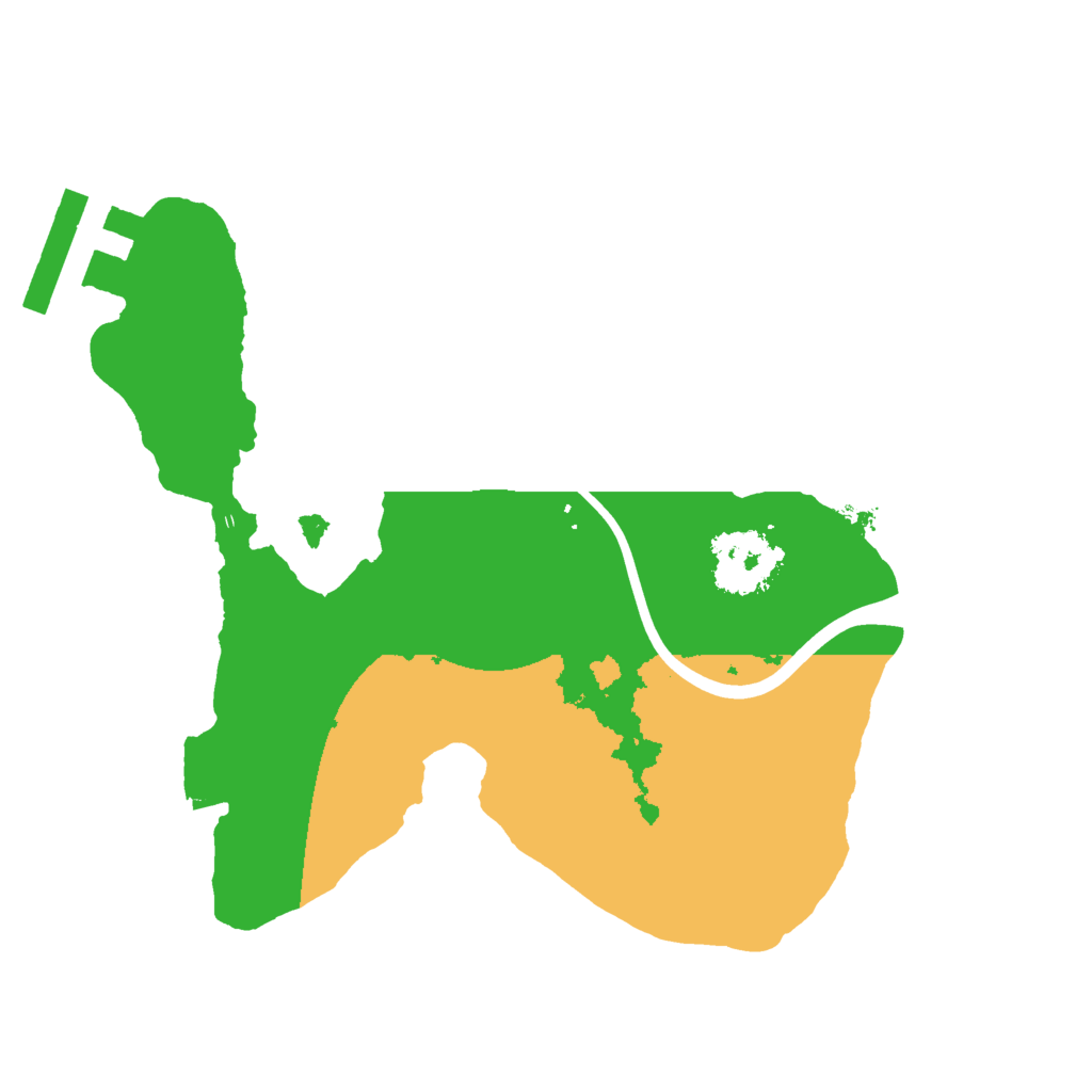 Biome Rust Map: Procedural Map, Size: 1750, Seed: 158429001