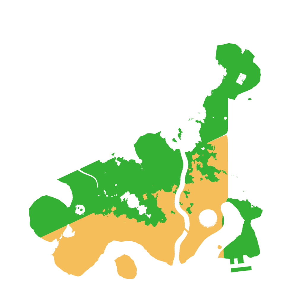 Biome Rust Map: Procedural Map, Size: 3000, Seed: 666999420