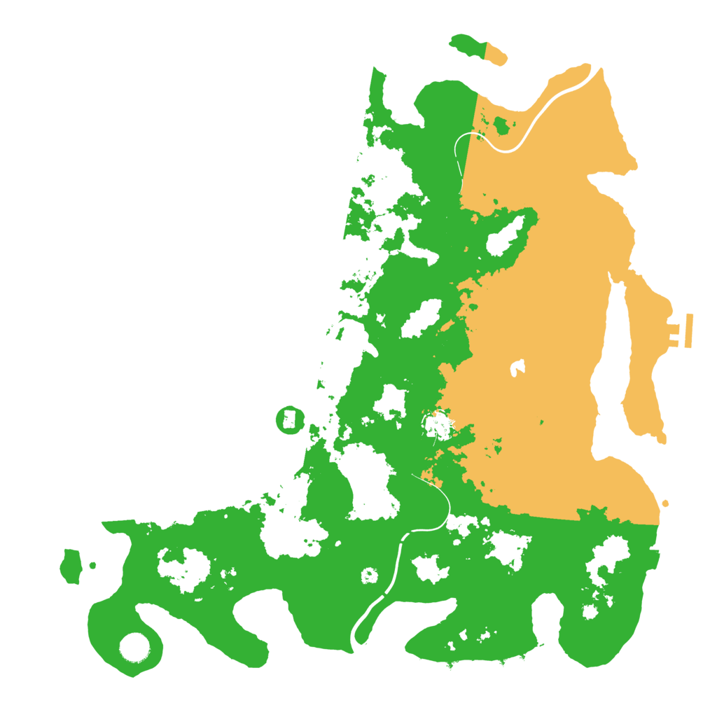 Biome Rust Map: Procedural Map, Size: 4250, Seed: 1848951323