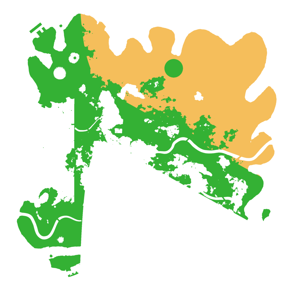Biome Rust Map: Procedural Map, Size: 4250, Seed: 1973285650