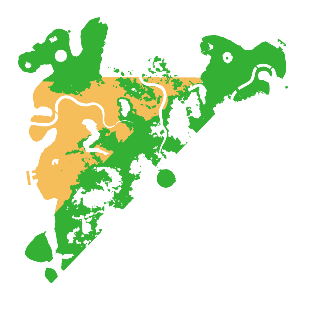 Biome Rust Map: Procedural Map, Size: 4500, Seed: 1724359