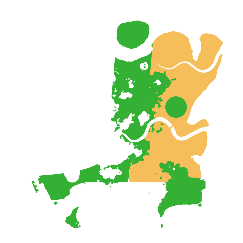 Biome Rust Map: Procedural Map, Size: 3000, Seed: 249767919