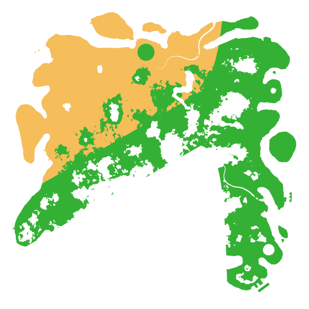 Biome Rust Map: Procedural Map, Size: 4800, Seed: 1576546940