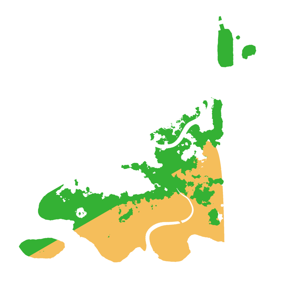 Biome Rust Map: Procedural Map, Size: 3000, Seed: 1879884395