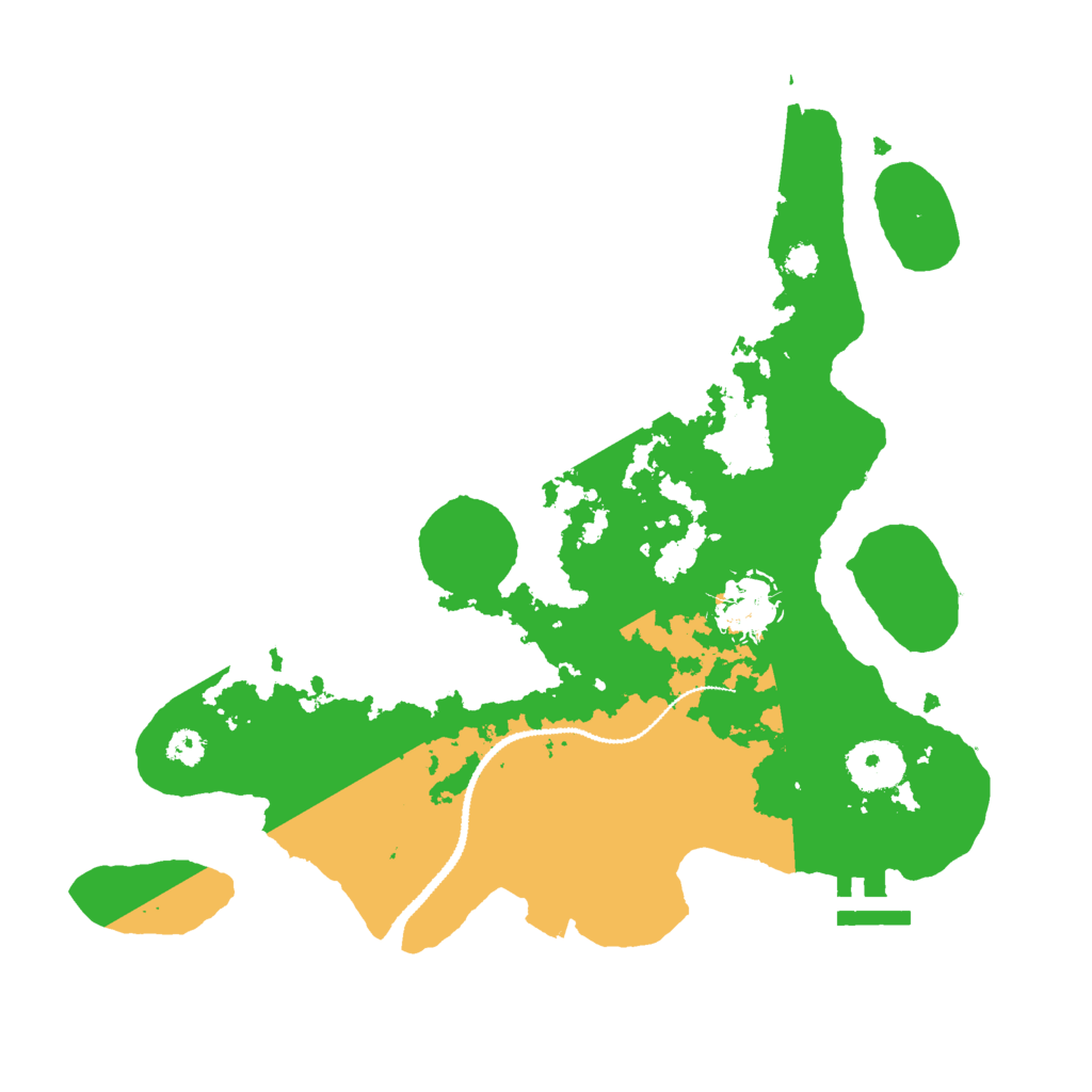 Biome Rust Map: Procedural Map, Size: 3000, Seed: 1879884395