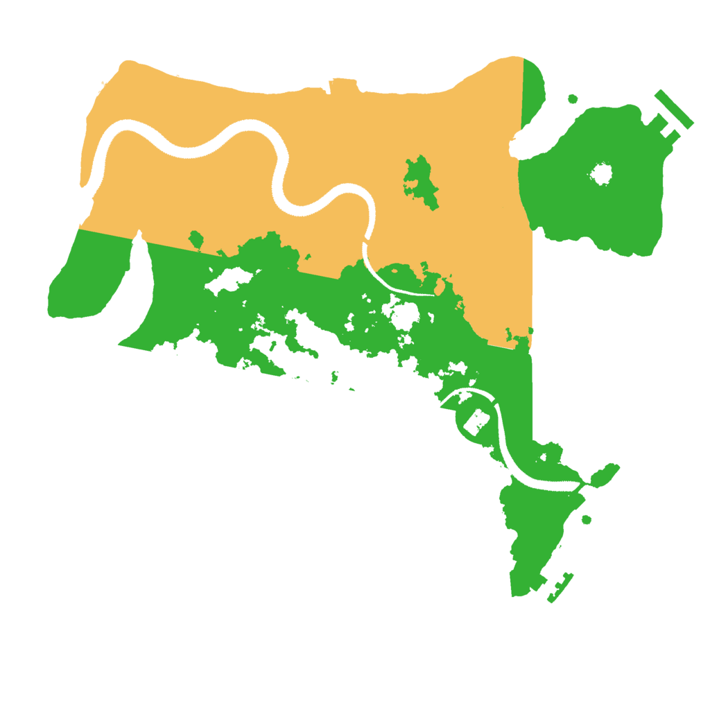 Biome Rust Map: Procedural Map, Size: 3000, Seed: 22674