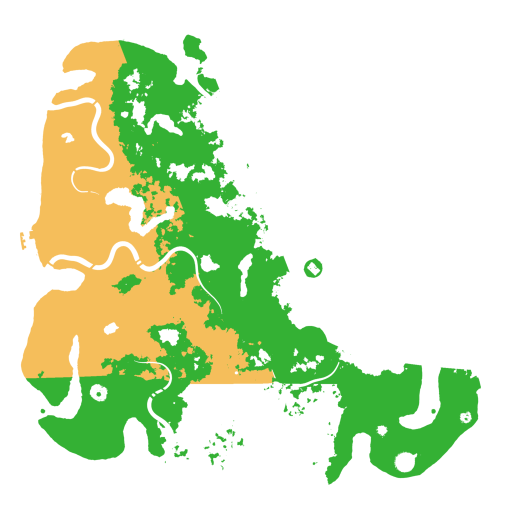 Biome Rust Map: Procedural Map, Size: 4500, Seed: 1171993