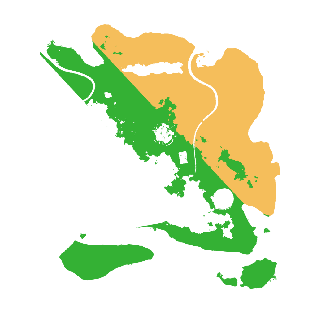 Biome Rust Map: Procedural Map, Size: 2765, Seed: 567