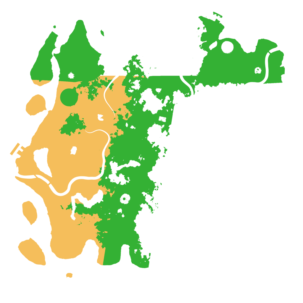 Biome Rust Map: Procedural Map, Size: 4500, Seed: 1018941530