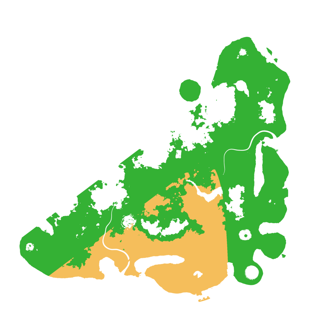 Biome Rust Map: Procedural Map, Size: 4000, Seed: 524593394